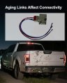 2 Pcs H13 9008 Headlight Connector Wire Harness Ford F150 2004 To 2019 Copper Wiring Cable Assembly For Bulb Systems