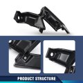 Front Grille Mounting Support Bracket For Honda Civic Coupe 2009 2010 2011 Left And Right Pair 71124svaa50 71129svaa50