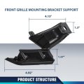 Front Grille Mounting Support Bracket For Honda Civic Coupe 2009 2010 2011 Left And Right Pair 71124svaa50 71129svaa50
