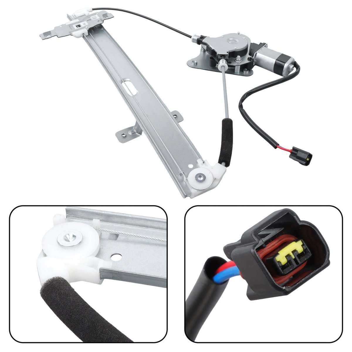 Power Electric Window Regulator With Motor Rear Left Side Replacement For Isuzu Rodeo 1998-2004 8972564551