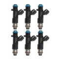 6x Fuel Injectors 0280158042 16600-cd700 Fit For Infiniti 04-07 G35 05-08 Fx35