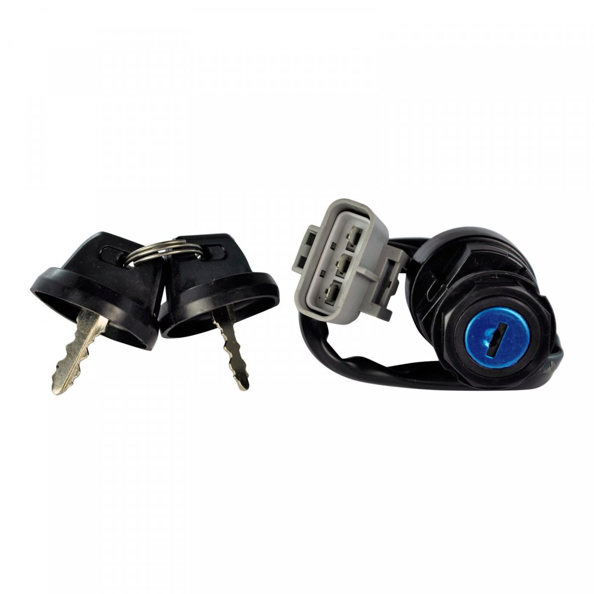 Glenparts Ignition Key Switch Replacement For Yamaha Kodiak 400 Yfm400 4x4 Hunter 2002 Atv
