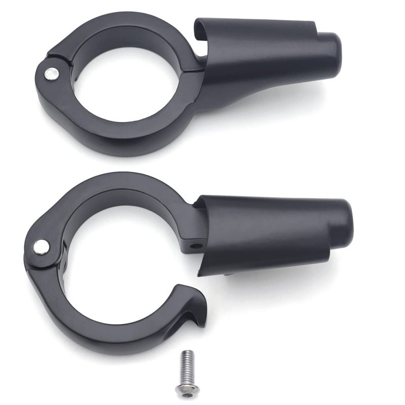 Motorcycle Front Matte Black Turn Signal Relocation Kit For H-d Harle Fxd Dyna 2008-2017 P N Mt224-023-cd