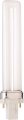 Satco Pl Type Compact Fluorescent Lamp T4 Dual Tube 9 Watts 3500k 82 Cri G23 Base12 