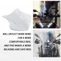 Motorcycle Large Windshield Windscreen Wind Screen Deflector Protector Fairing For B M W R1200gs Lc 2013-2018 1200 Gs Adv