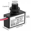 Light Control Sensor Switch 120v Ac Photocell For Outdooring Hard-wired Post Eye Light Dusk To Dawn Photoelectric