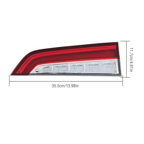 Inner Passenger Side Tail Light Assembly Replacement For Pilot 2019 2020 2021 2022 Right Rear Lamp 34150-tg7-a11