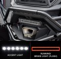 Sautvs Led Rear Tail Light For Polariszr Pro R 22-23 Center Brake 3rd Stop Lamp Taillight Accent Auxiliary Rzr R 2022 2023