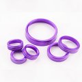 Purple Control Knobs Covers Trim For Ford Bronco 2021 2022 2023 6 Piece Air Conditioner Headlight Switch 4wd Wheel Drive Vol 