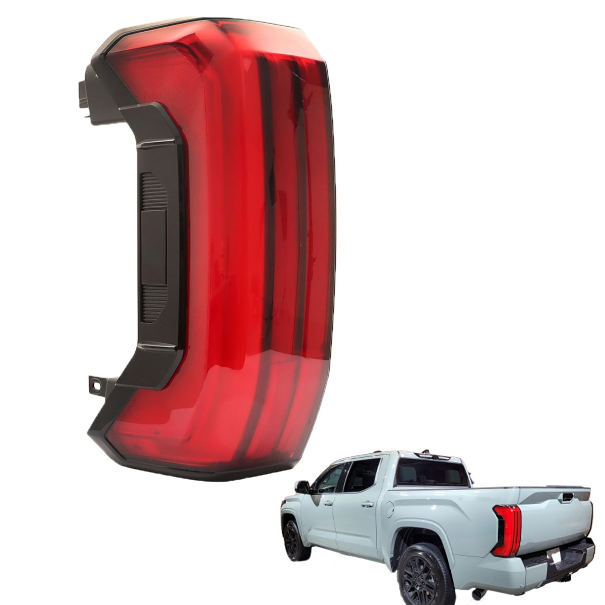Tail Light Assembly Red Lh Replacement For 2022 2023 Tundra Part Number 81560-0c130 815600c1308 1 Pack Rear Lamp