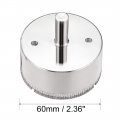 Uxcell 60mm Diamond Drill Bit Hole Saw For Glass Tile Marble Fiberglass Ceramic Porcelain Bottles Pots Brick