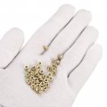 Uxcell Knurled Insert Nuts 100pcs M3 X 3mm L 5mm Od 3d Printing Brass Female Threadeds Heat Set Insert Embedment