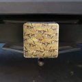African Plains Gazelle Herd Grazing Pattern Tow Trailer Hitch Cover Plug Insert