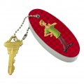 Graphics More Scooby-doo Shaggy Character Floating Keychain Oval Foam Fishing Boat Buoy Key Float