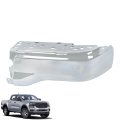 Chrome Rear Bumper Right Side Face Bar End Without Park Assist Sensor Holes Replacement For Ranger 2019 2020 2021 2022 2023 