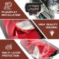 Hecasa Tail Lights Compatible With 2003-2007 Chevy Silverado 1500 2500 3500 W Bulb And Harness Rear Lamp Set Replacement For