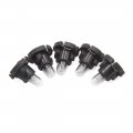 5pcs Mini T4 Amber Led Auto Car Speedometer Dashboard Side Interior Bulb 