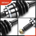 A-premium Cv Axle Shaft Assembly Compatible With Suzuki Swift 1989-1994 L4 1 3l Automatic Transmission Dohc Front Right