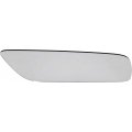 Door Mirror Glass For Gmc R3500 1990 1991 Clear Rectangular Manual Adjustment Adhesive Strips Attachment Front Position Part