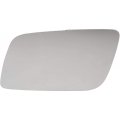 Door Mirror Glass For Gmc R3500 1990 1991 Clear Rectangular Manual Adjustment Adhesive Strips Attachment Front Position Part