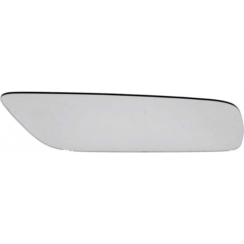 Door Mirror Glass For Gmc R3500 1990 1991 Clear Rectangular Manual Adjustment Adhesive Strips Attachment Front Position Part