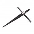 1 Piece Taper Reamer T Handle Tapered Hex Shank Fluted Bridge Pin Hole Hand Held 8 Inch- 2 Inch 3 18 Mm- 12 7 Mm Chamfer 