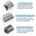 Uxcell Metric Thread Tap M10 X 1 25 H2 Left Hand 130mm Extra Long Straight Flute Screw Milling Machine Taps Threading Tapping
