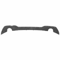 Bm1195151 Factory Style Rear Lower Bumper Valance Air Deflector With M-package Compatible Bmw 330i Sedan 2019-2022 Black