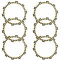 Caltric 6x Clutch Friction Plates Kit For Yamaha Rt180 1990 1991 1992-1998