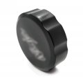 Hongk- Black Finish Ninja Engraved Logo Front Brake Fluid Reservoir Cap Compatible With Kawasaki Ninja Zx6r Zx7r Zx9r Zx10r