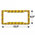 Tom And Jerry Character License Plate Tag Frame