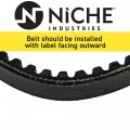 Niche Drive Belt For Polaris Phoenix Sawtooth 200 Atv