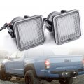 Nslumo Led License Plate Light Assembly For 2016-2021 Toyo Ta Tundra Tacoma Xenon White 18-smd Error Free Rear Tag Fit 