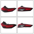 Clear Lens Outer Tail Light Replacement For Rogue 2021 2022 2023 Passenger Right Side Lamp 26550-6rr0a Ni2805122 