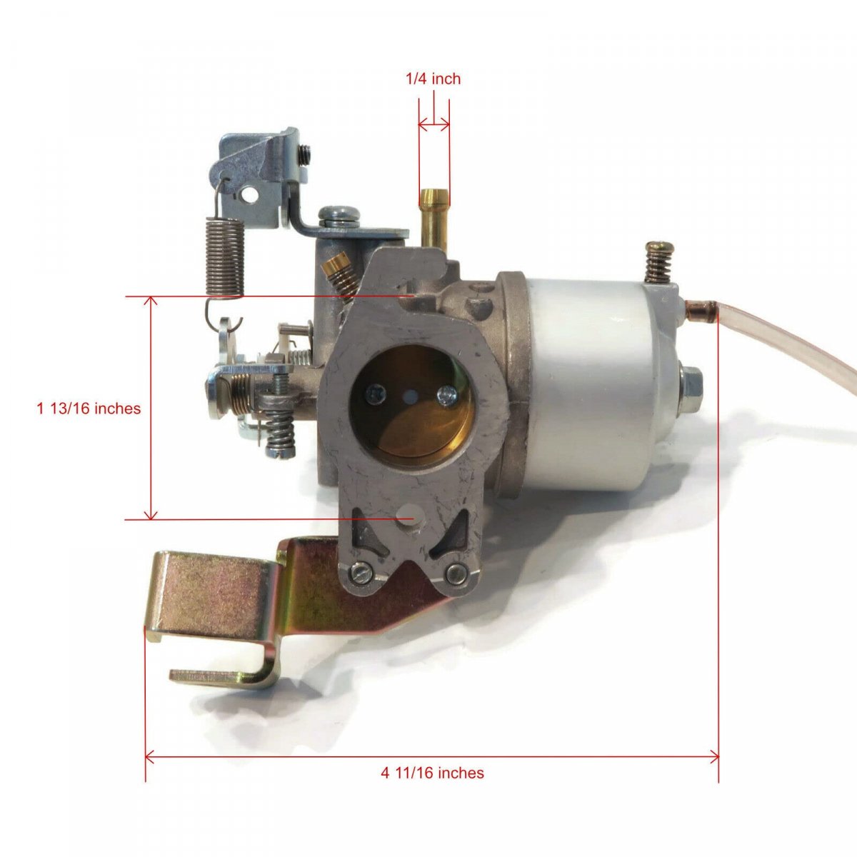 Carburetor With Fuel Line Kit For Yamaha Jn3-14101-00 Jn31410100 Gas 4 Stroke