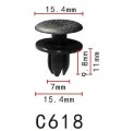 Autobahn88 Luggage Compartment Clip Compatible With Toyota Oem 904670705922 Pack Of 20