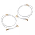 Labwork 2pcs Convertible Top Hydraulic Fluid Hose Lines Replacement For Skylark Chevelle Malibu 442 Gran Sport