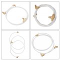 Labwork 2pcs Convertible Top Hydraulic Fluid Hose Lines Replacement For Skylark Chevelle Malibu 442 Gran Sport