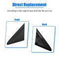 X Autohaux Front Left Mirror Corner Triangle Fender Cover Rearview Trim Panel For Ford Escape 2013-2019 Cj54-s16003ad5ja6