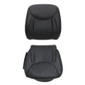 Perforated Black Front Driver Side Bottom Lean Back Microfiber Leather Seat Cover Replacement For Lexus Ls430 2001 2002 2003 