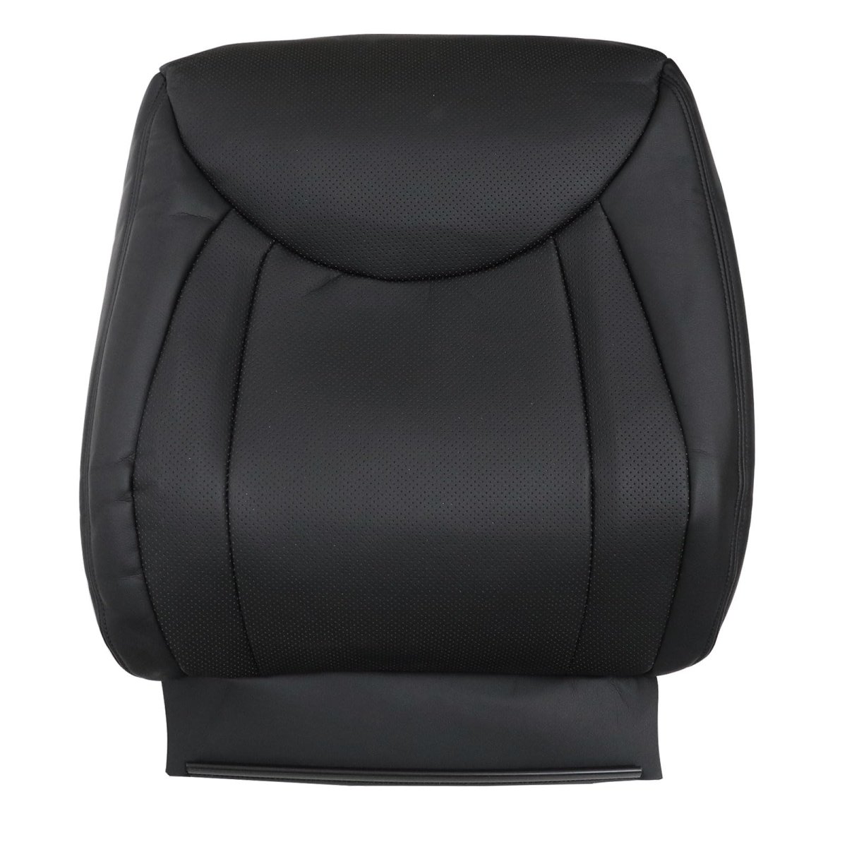 Perforated Black Microfiber Leather Seat Cover Replacement For Lexus Ls430 2001 2002 2003 2004 2005 2006 Front Driver Side