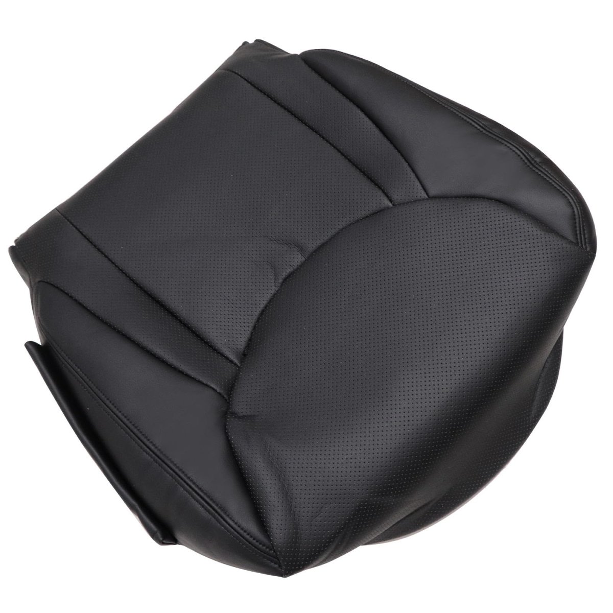 Perforated Black Microfiber Leather Seat Cover Replacement For Lexus Ls430 2001 2002 2003 2004 2005 2006 Front Driver Side