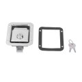Stainless Steel Travel Trailer Lock Durable Paddle Latch With Easy Installation Weatherresistant For Rvs Toolboxes And