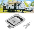 Stainless Steel Travel Trailer Lock Durable Paddle Latch With Easy Installation Weatherresistant For Rvs Toolboxes And