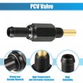Uxcell Pcv Valve Exhaust Positive Crankcase Ventilation Fittings For Hyundai Elantra 2 0l Dohc L4 1999-2012 No 2674021314 Black