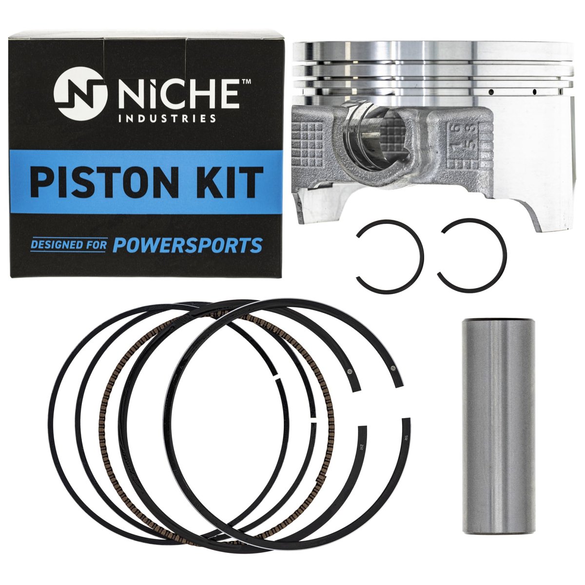 Niche Stock Piston Gasket Spark Plug Kit For Kawasaki Kfx700 Prairie 700 13001-1658 11060-1965 11004-0050