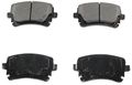 Bp1018c Rear Ceramic Brake Pad For Truck And Suv Noise Reducing Shims Precision Cut Backing Plates 