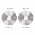 Uxcell Hss Saw Blade Set 63mm 72 Tooth Circular Cutting Wheel 0 5mm And 8mm Thick W 16mm Arbor