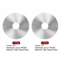Uxcell Hss Saw Blade Set 63mm 72 Tooth Circular Cutting Wheel 0 5mm And 8mm Thick W 16mm Arbor
