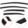 Aintier Side Window Deflectors Sun Rain Guards Set Fit For 2018-2020 Toyota Camry 4 Pcs Black